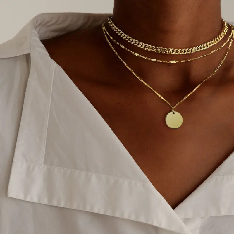 Kyerlyn Layered Pendant Necklaces