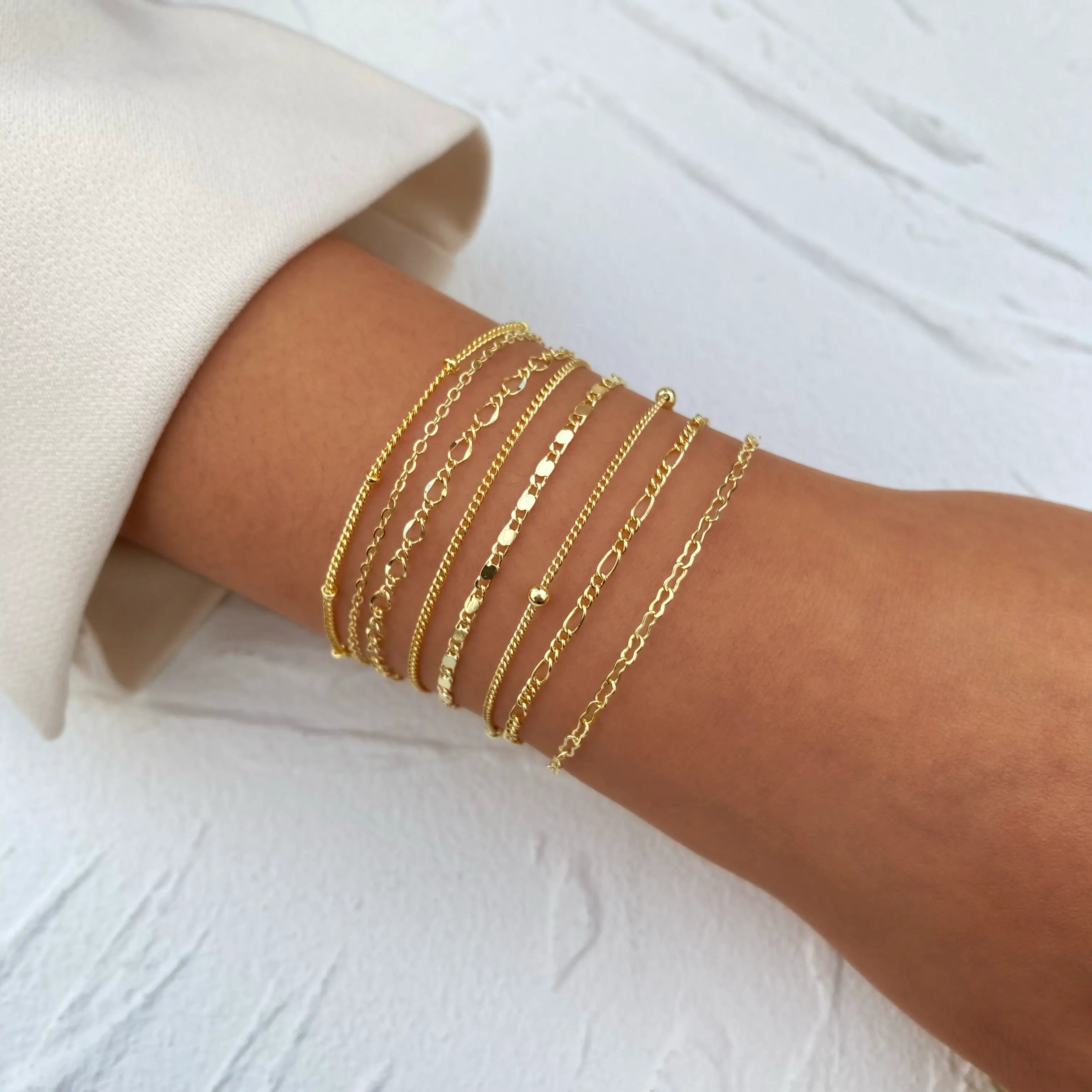 Kyerlyn Gold Bracelets Stack Trendy