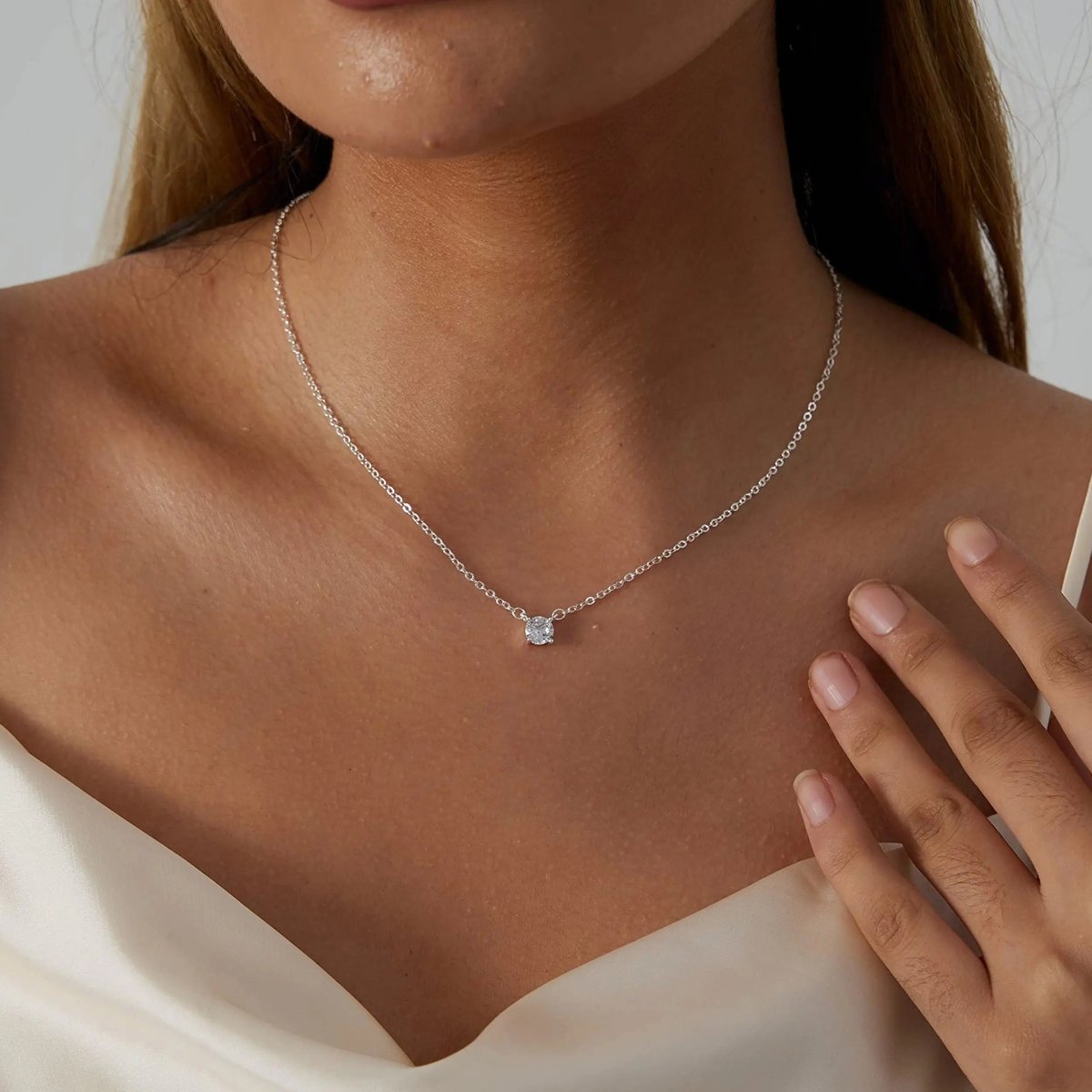 Kyerlyn Big Diamond Necklaces - KYERLYN