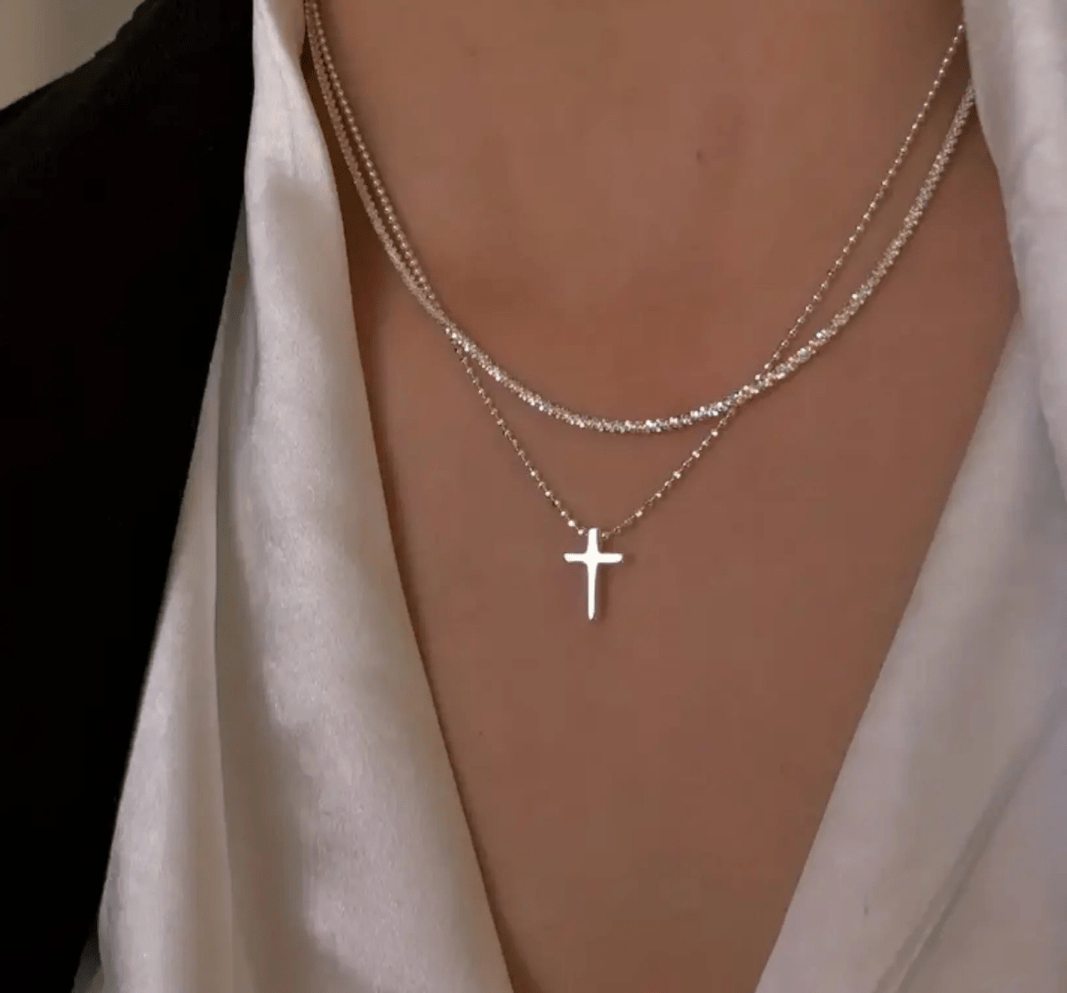 Kyerlyn Dainty Cross Necklaces - KYERLYN