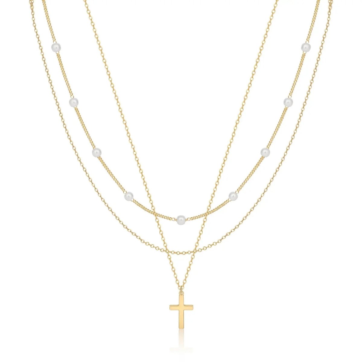 Kyerlyn Dainty Cross Necklaces - KYERLYN