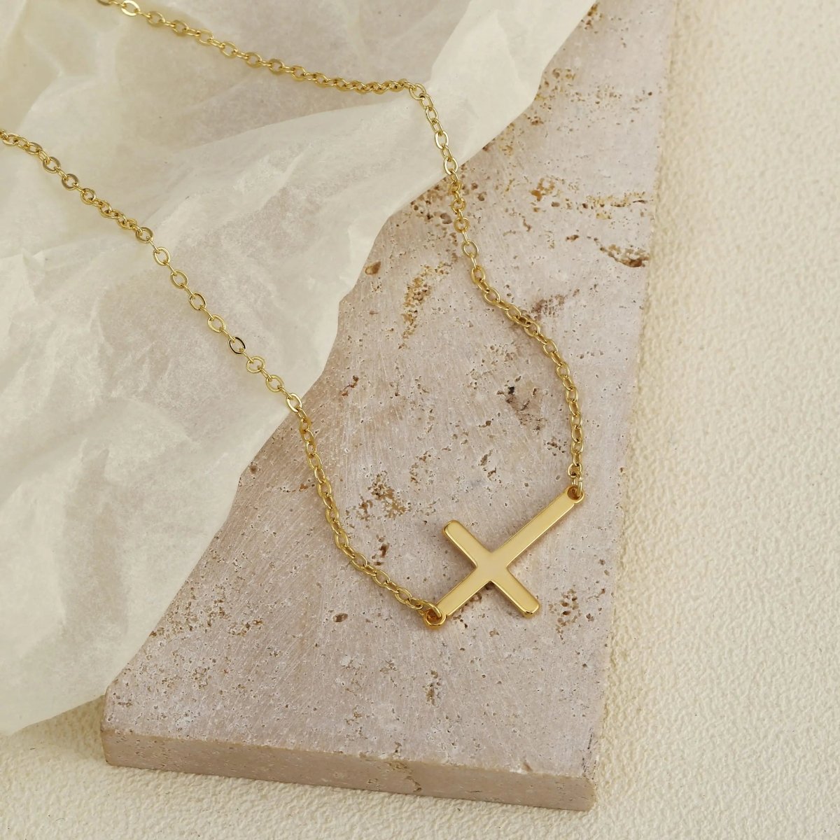 Kyerlyn Dainty Cross Necklaces - KYERLYN