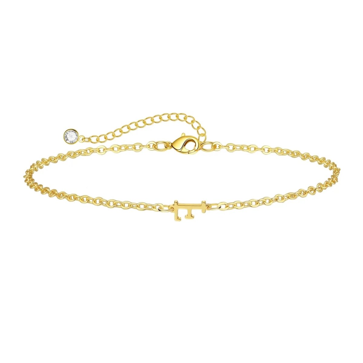 Kyerlyn Dainty Gold Initial Bracelets - KYERLYN