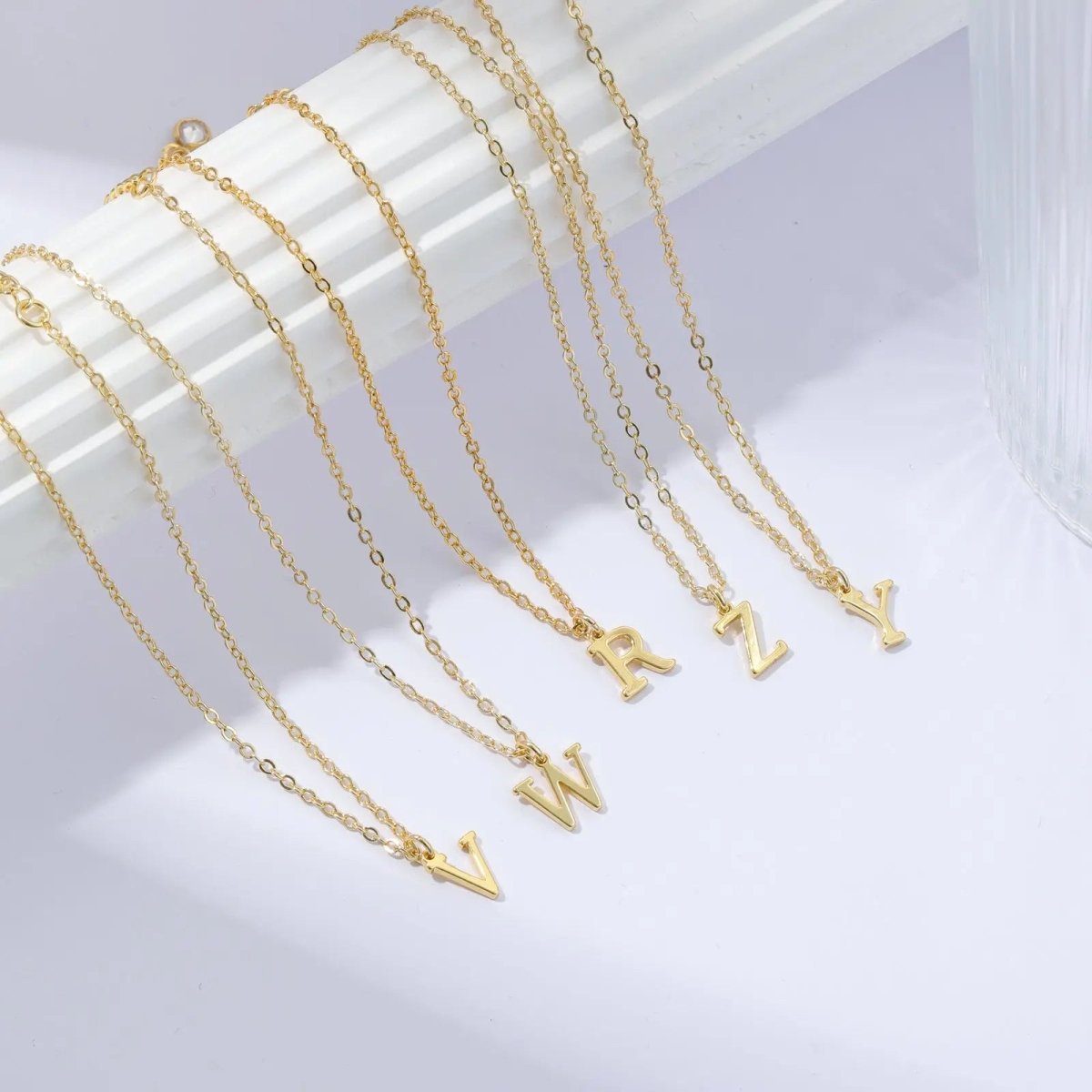 Kyerlyn Dainty Gold Initial Bracelets - KYERLYN