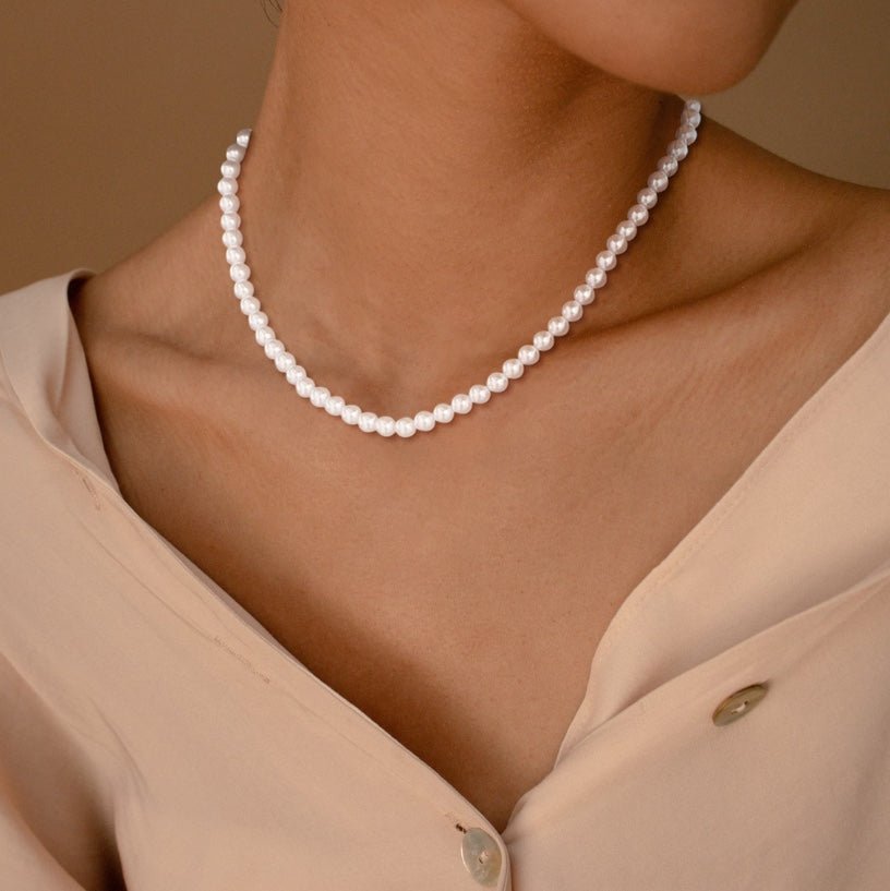 Kyerlyn Dainty Pearl Necklaces - KYERLYN