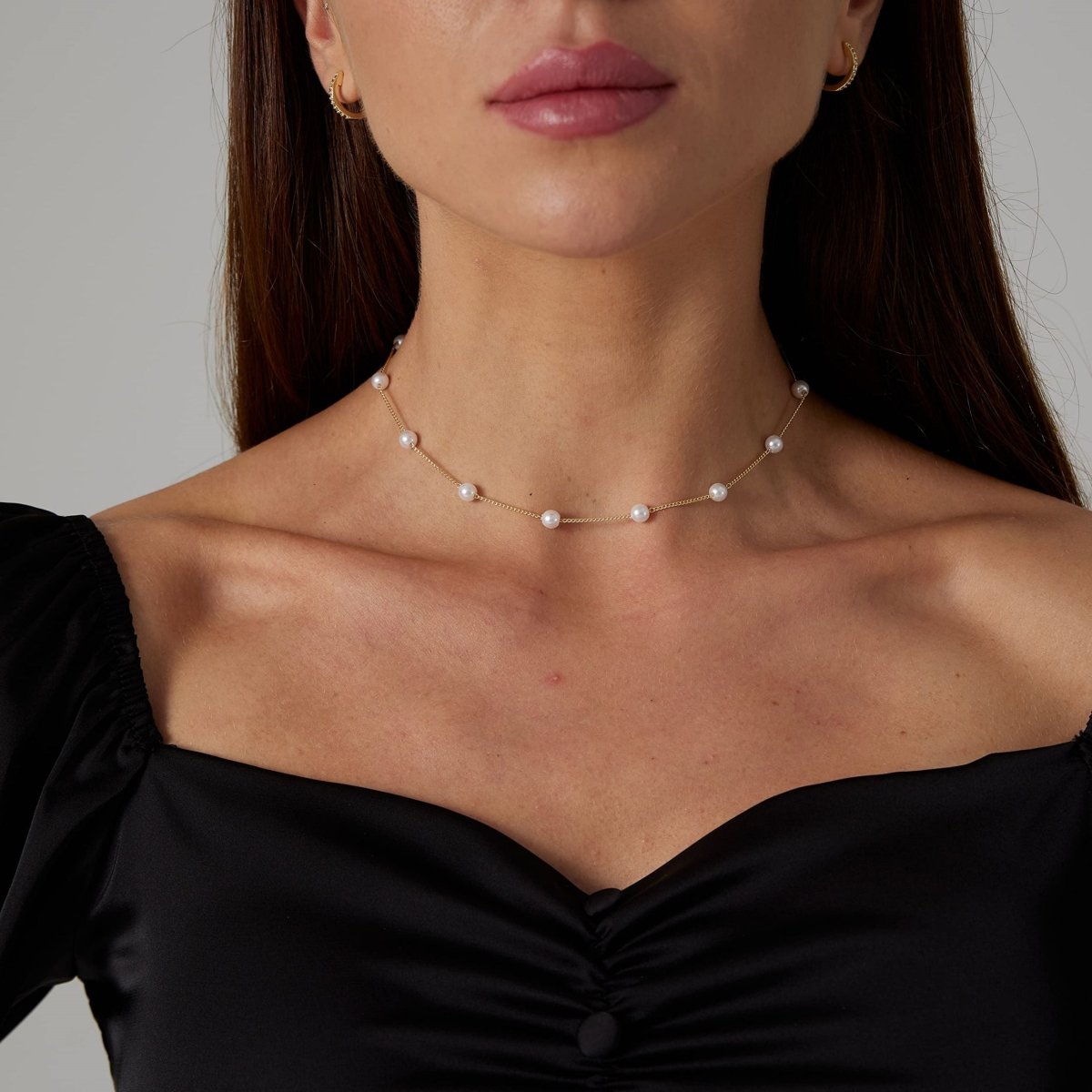 Kyerlyn Dainty Pearl Necklaces - KYERLYN