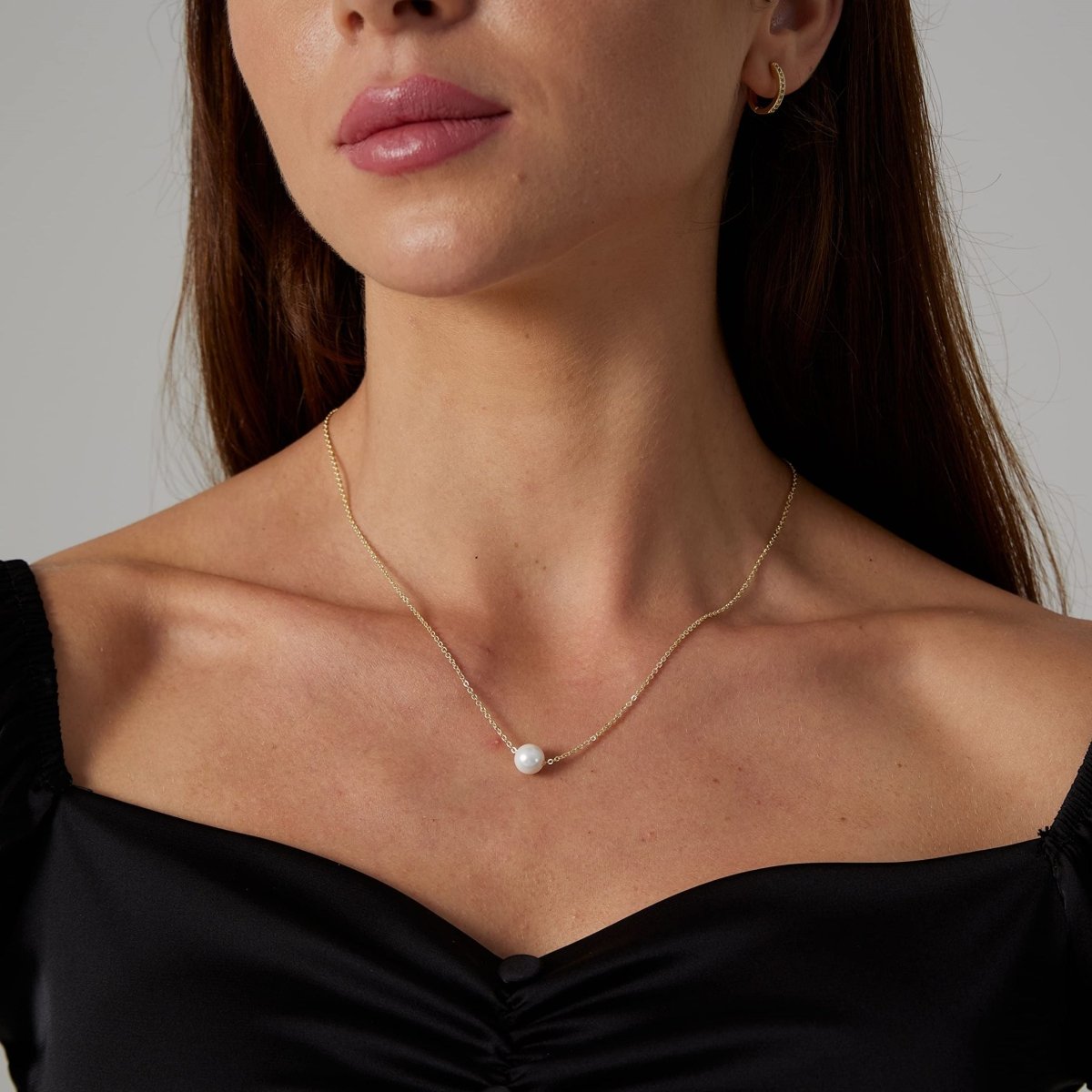 Kyerlyn Dainty Pearl Necklaces - KYERLYN