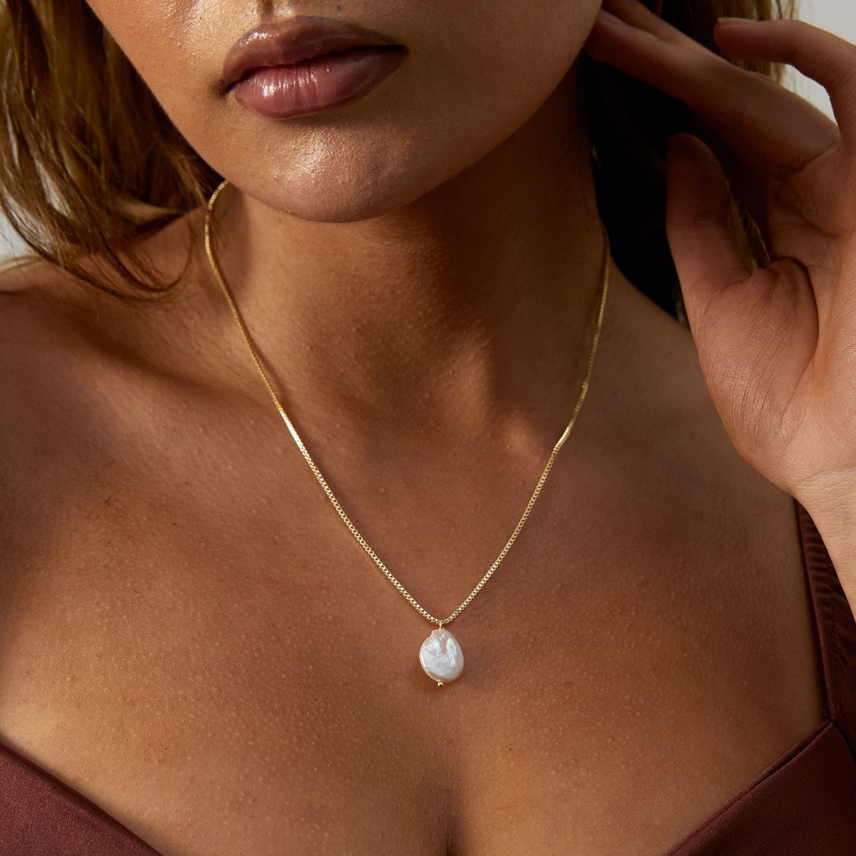 Kyerlyn Dainty Pearl Necklaces - KYERLYN