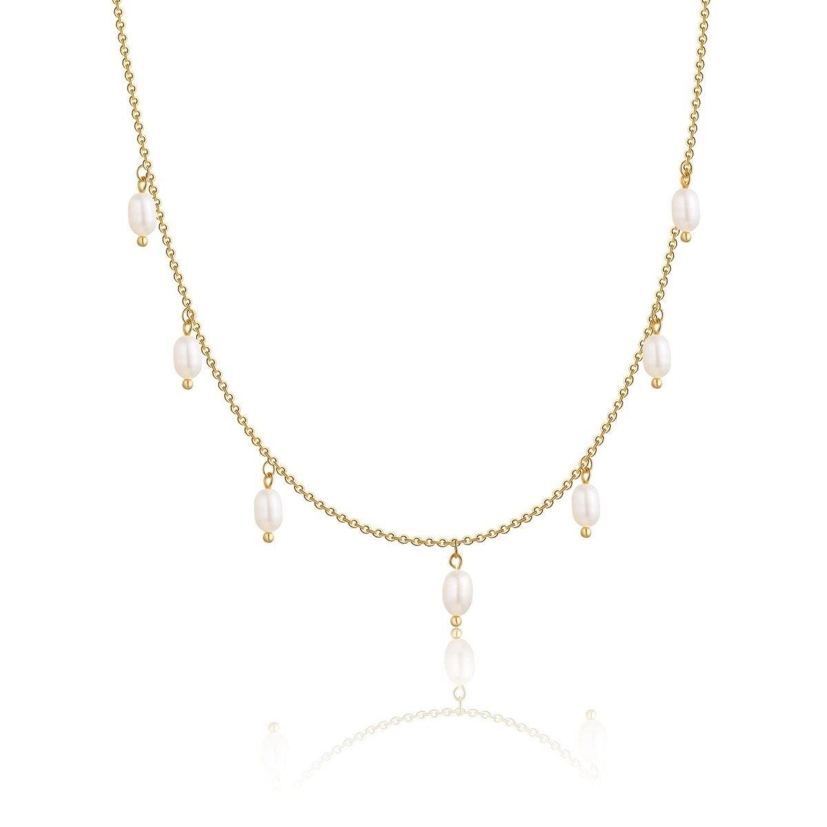 Kyerlyn Dainty Pearl Necklaces - KYERLYN