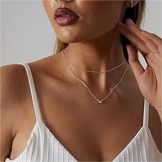 Kyerlyn Gold Filled Cubic Zirconia Necklaces - KYERLYN