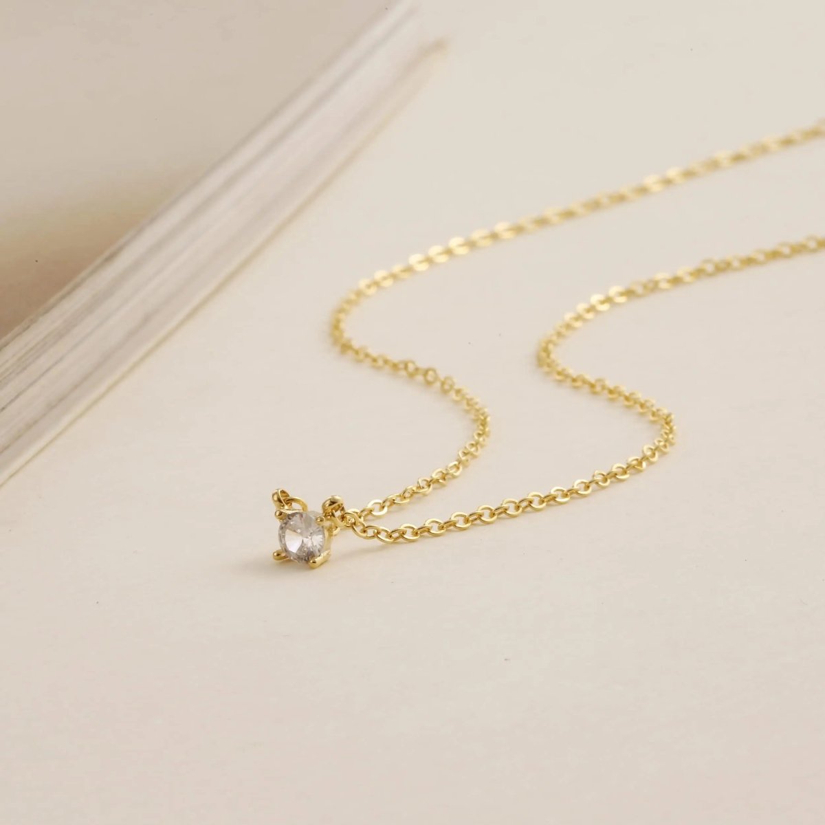 Kyerlyn Gold Filled Cubic Zirconia Necklaces - KYERLYN