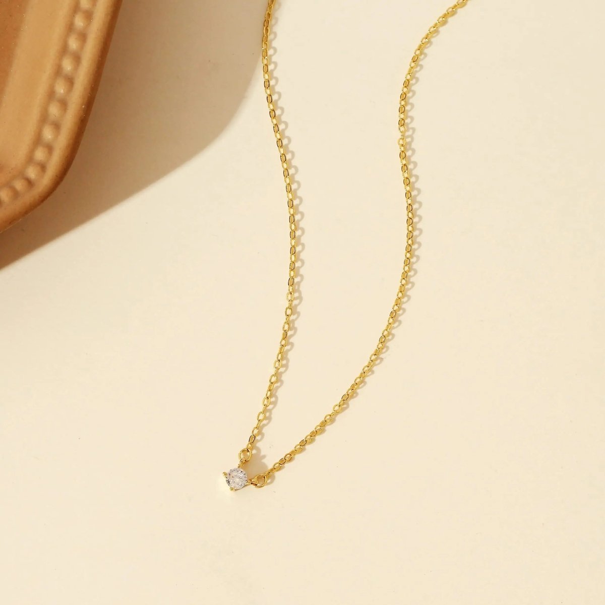 Kyerlyn Gold Filled Cubic Zirconia Necklaces - KYERLYN