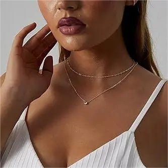 Kyerlyn Gold Filled Cubic Zirconia Necklaces - KYERLYN