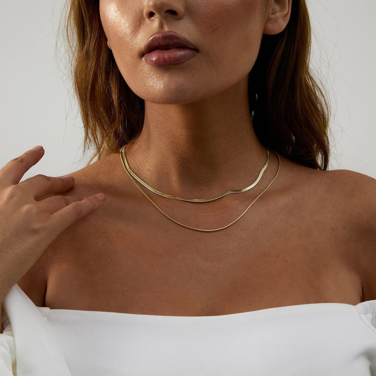 Kyerlyn Gold Layered Necklaces - KYERLYN