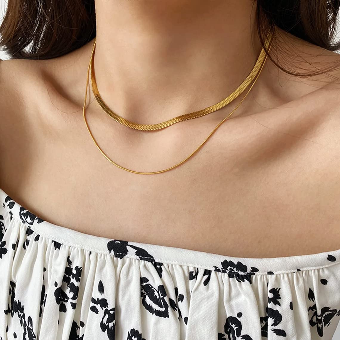 Kyerlyn Gold Layered Necklaces - KYERLYN