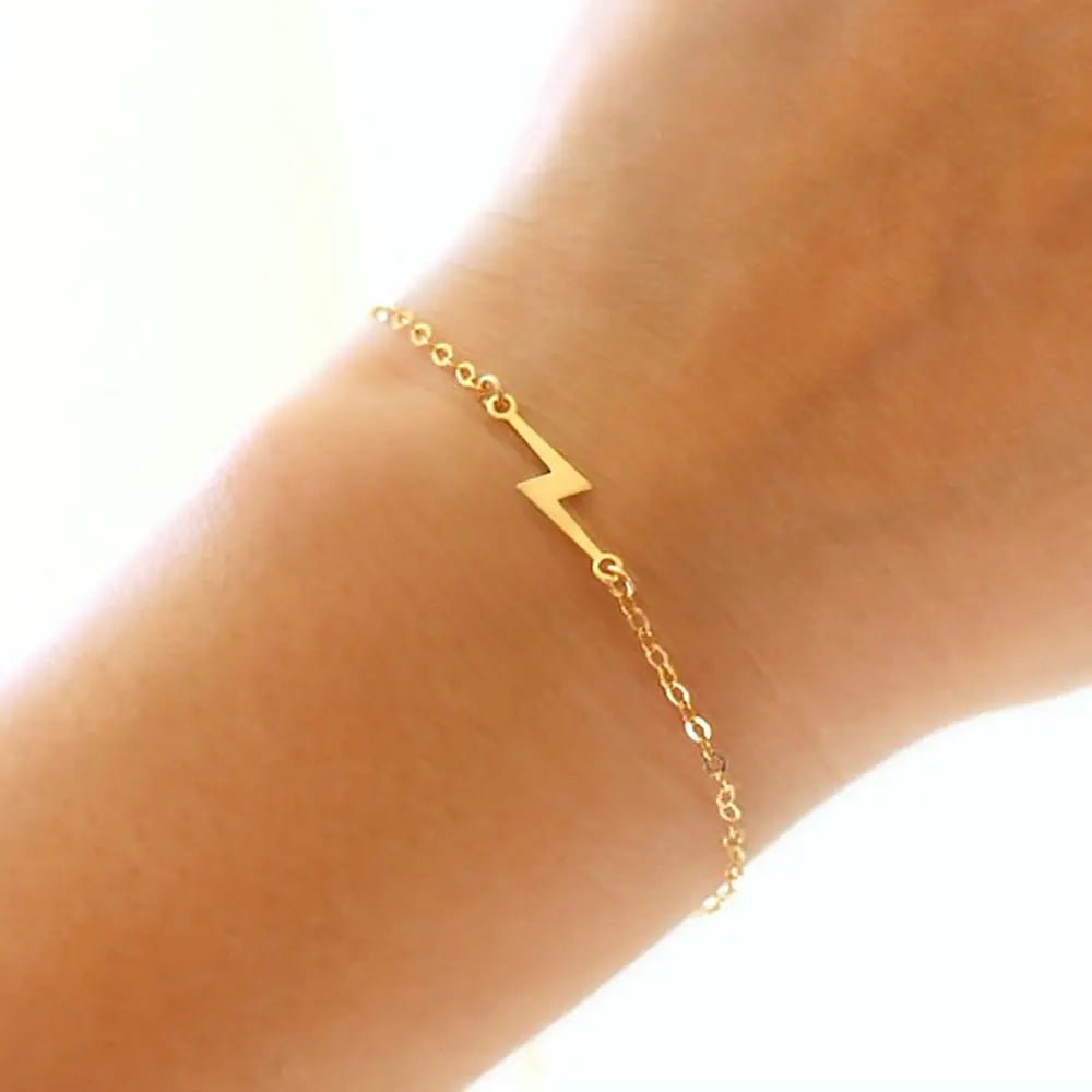 Kyerlyn Gold Lightning Bracelets - KYERLYN