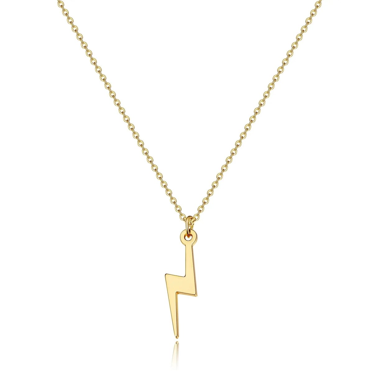 Kyerlyn Gold Lightning Necklaces - KYERLYN