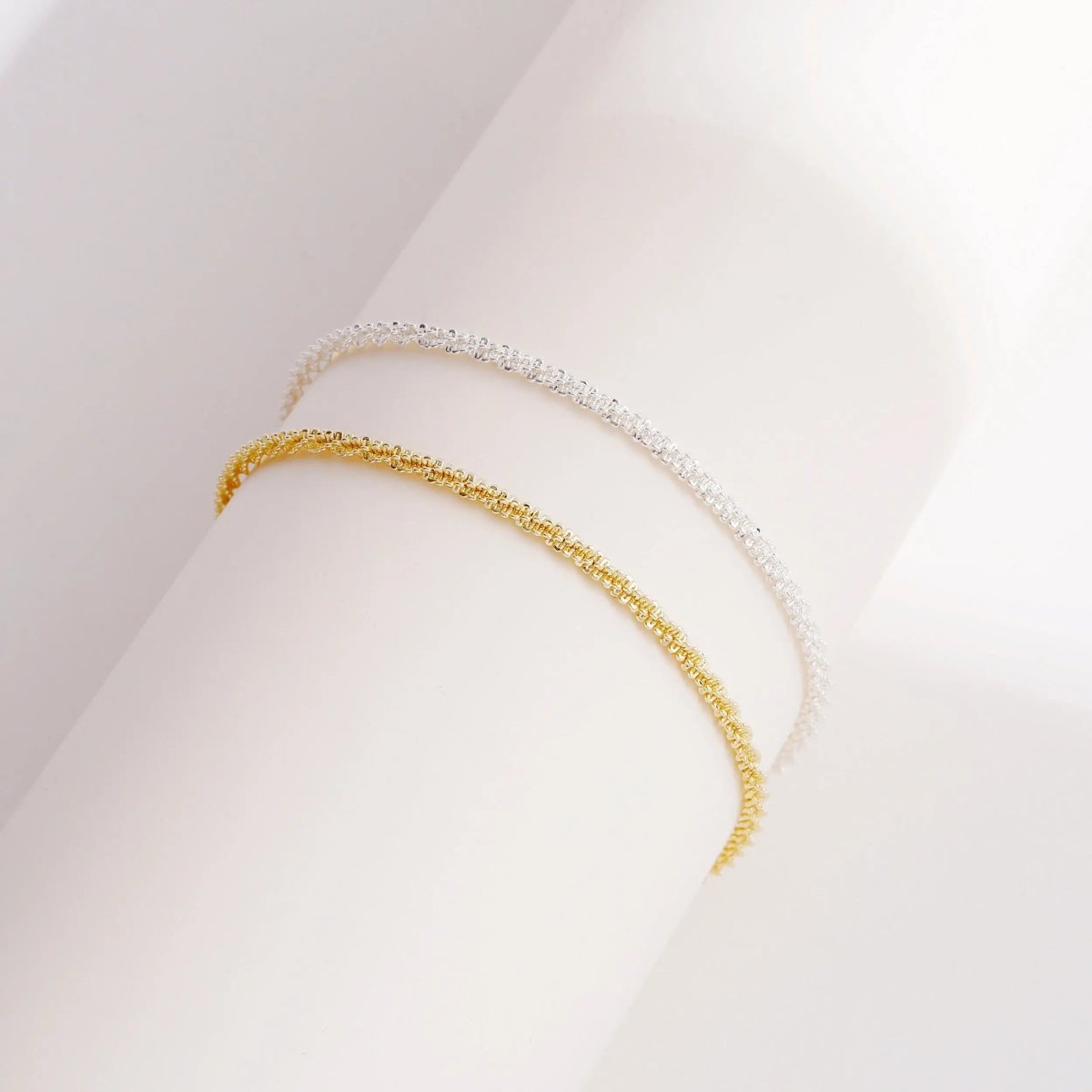 Kyerlyn Gold Shiny Bracelets - KYERLYN