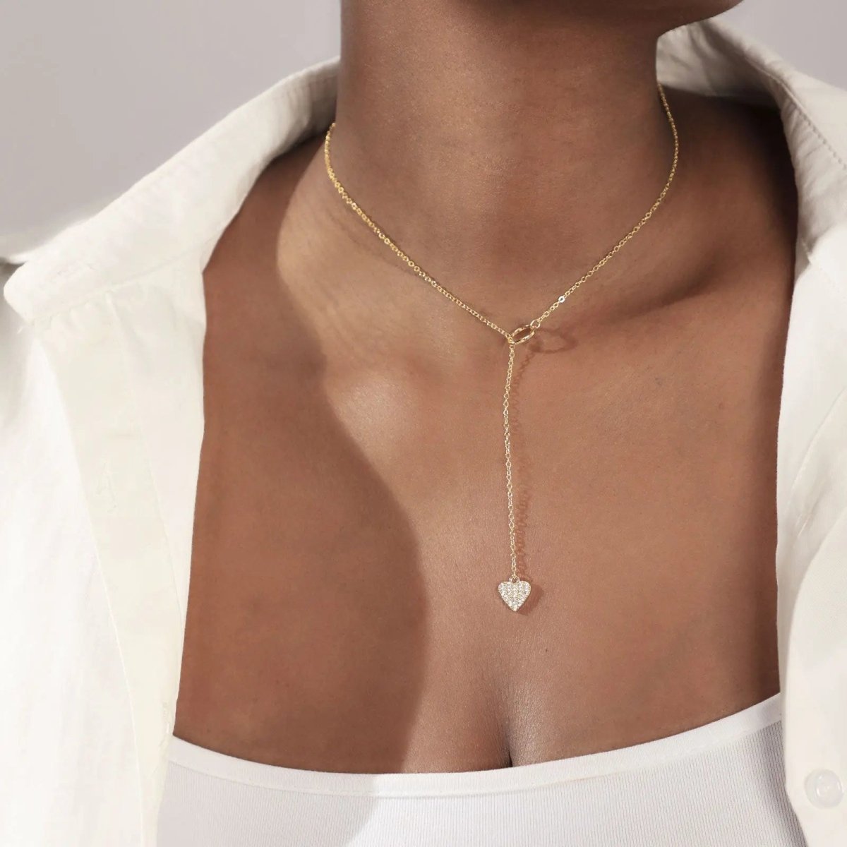 Kyerlyn Gold Y Dainty Necklaces - KYERLYN