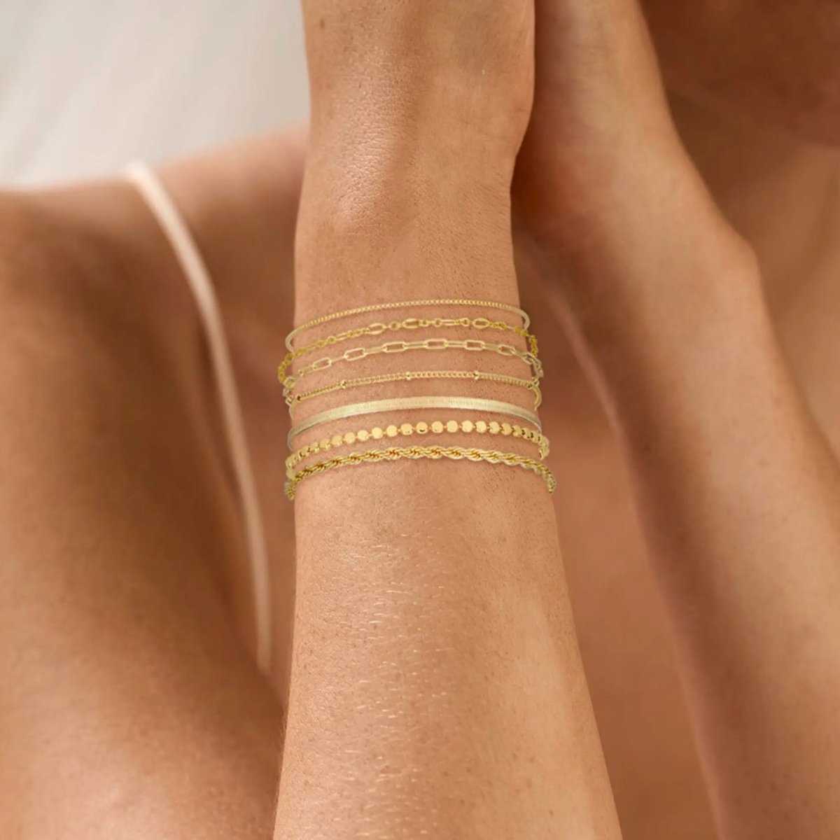 Kyerlyn Layered Gold/Silver Bracelets - KYERLYN