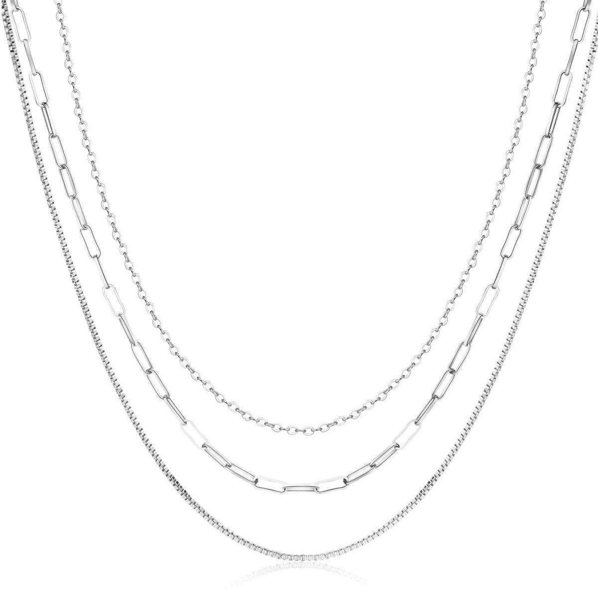 Kyerlyn Layered Rope Figaro Necklaces - KYERLYN