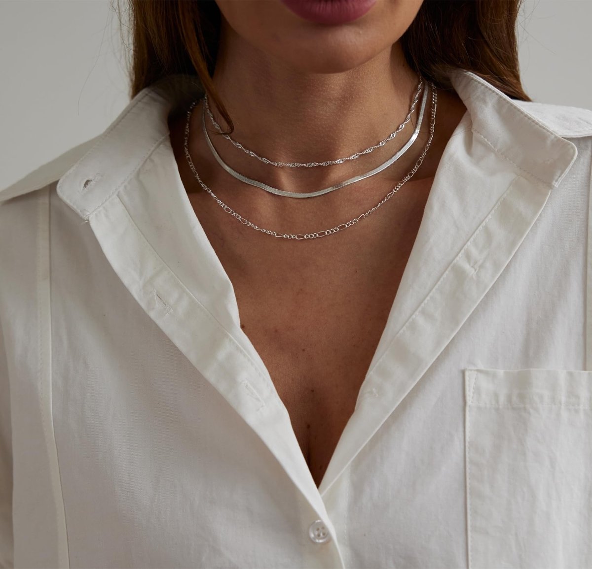 Kyerlyn Layered Rope Figaro Necklaces - KYERLYN