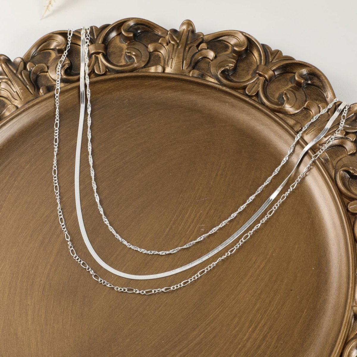 Kyerlyn Layered Rope Figaro Necklaces - KYERLYN