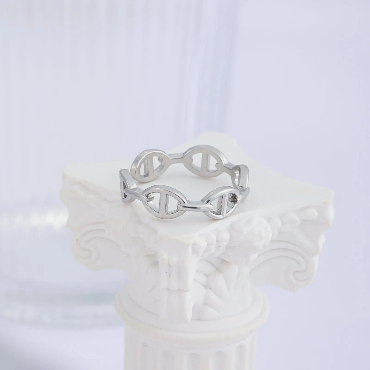 Kyerlyn Silver Cuba Lightweight Rings - KYERLYN