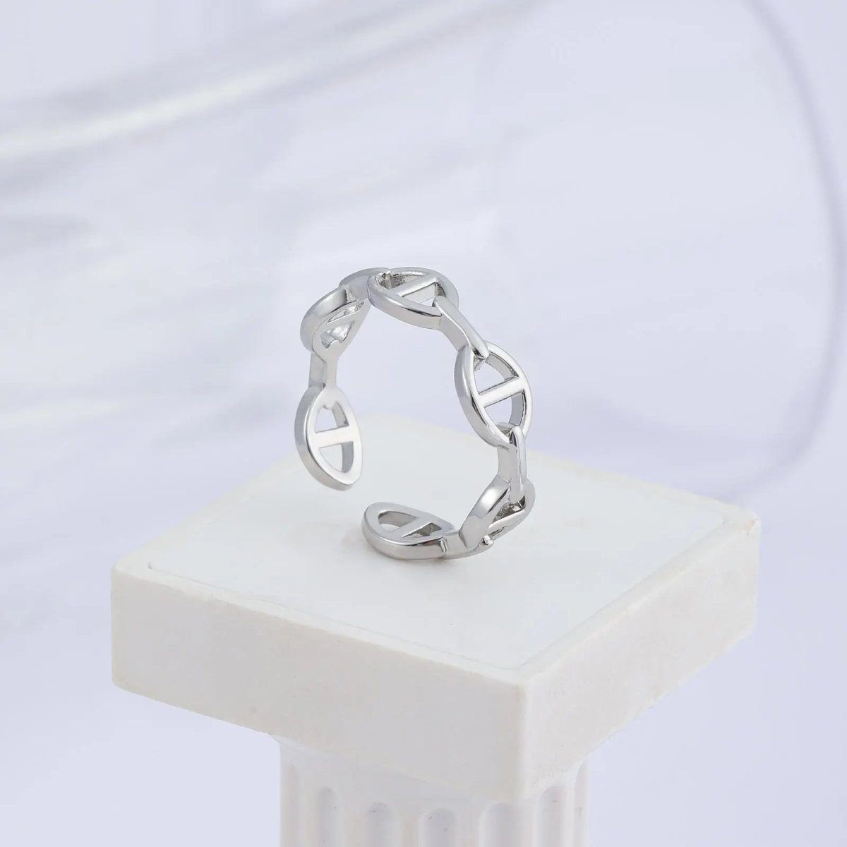 Kyerlyn Silver Cuba Lightweight Rings - KYERLYN