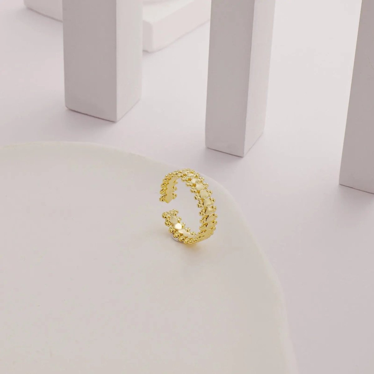 Kyerlyn Stackable 14K Gold Rings - KYERLYN